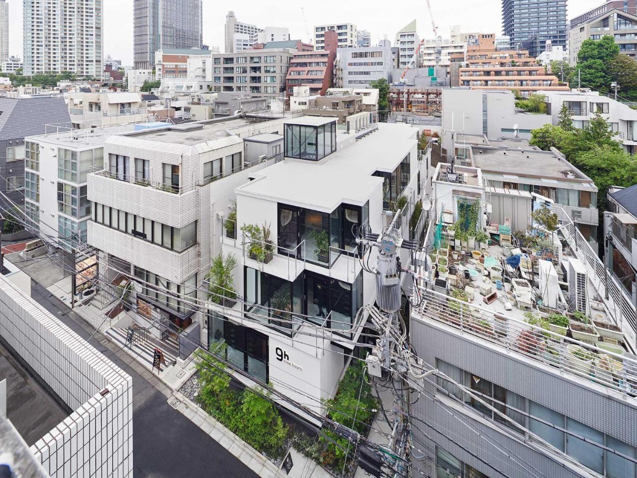 9H Nine Hours Akasaka Sleep Lab Токио Экстерьер фото